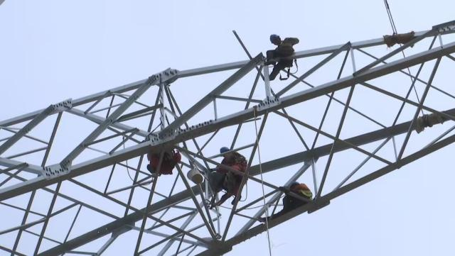 合水縣大力推進“隴電入魯”工程建設進度