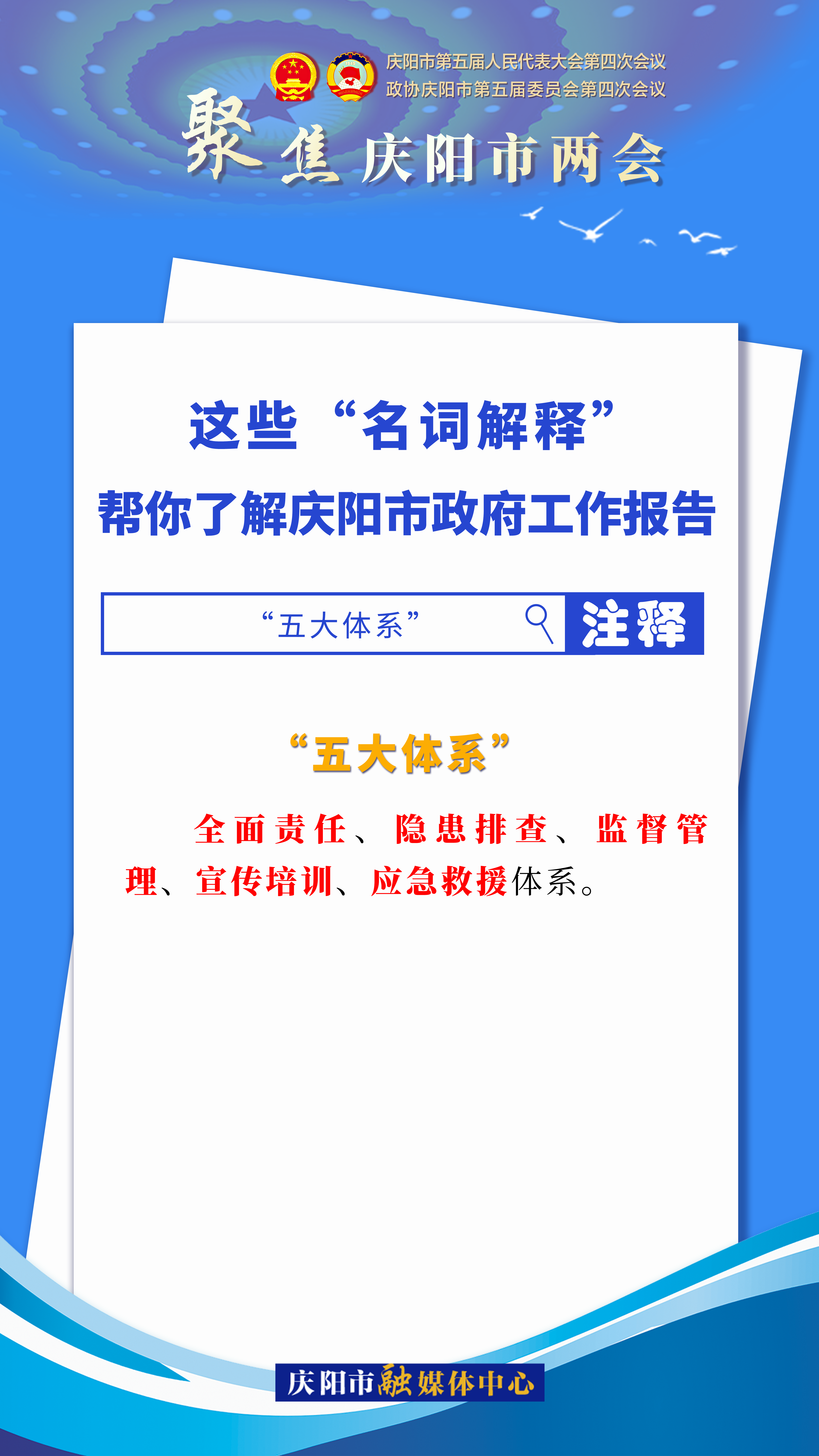 海報｜這些“名詞解釋”，幫你了解慶陽市政府工作報告（6）